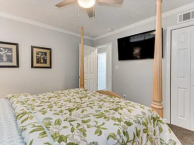 The Dogwood canopy bedroom